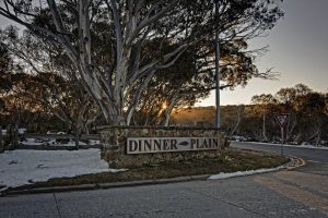 Dinner Plain entrance