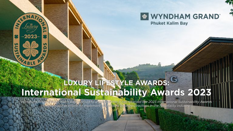 Wyndham Grand Phuket Kalim Bay 2023 International Sustainable Award