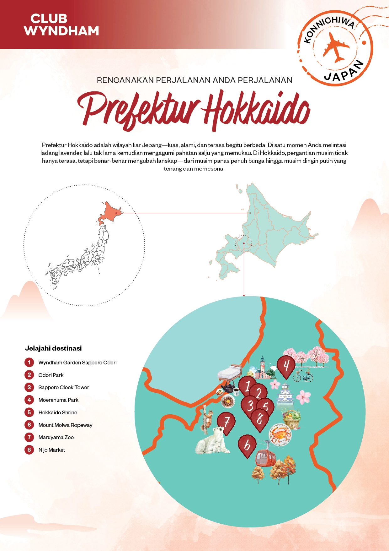 25-4891-CWM- Konnichiwa Japan CWSP Owner Campaign 2026-Hokkaido Prefecture Printable Map ID_01