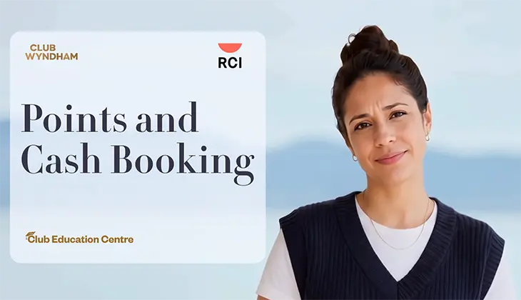 RCI Points and Cash Booking
