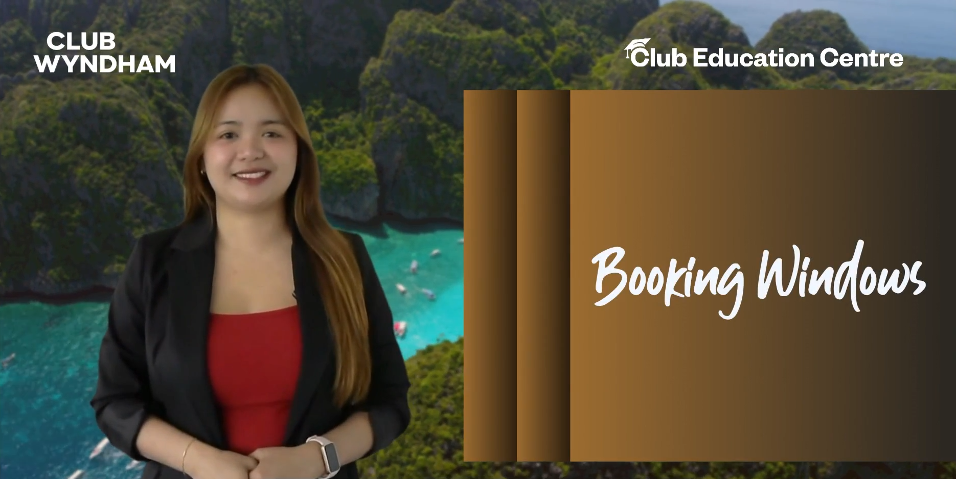 Club Education AI Videos Booking Windows