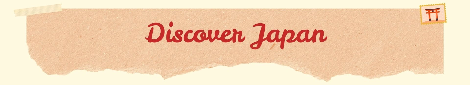 Discover Japan Header