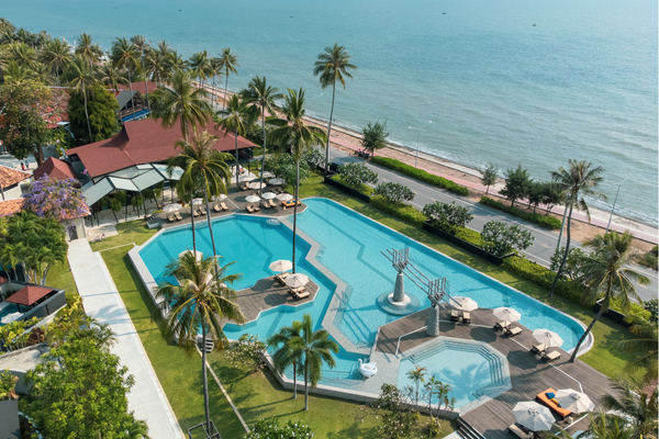 Top view of Wyndham Hua Hin Pranburi Resort and Villas Swimming pool